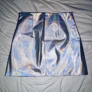 Metallic skirt